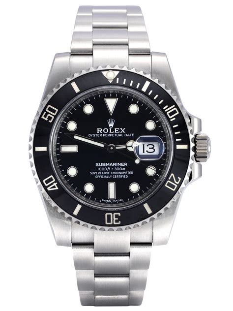 2nd hand rolex submariner|black submariner rolex price.